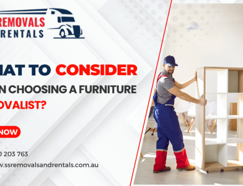 Tips to Consider when you Choosing a Furniture Removalist